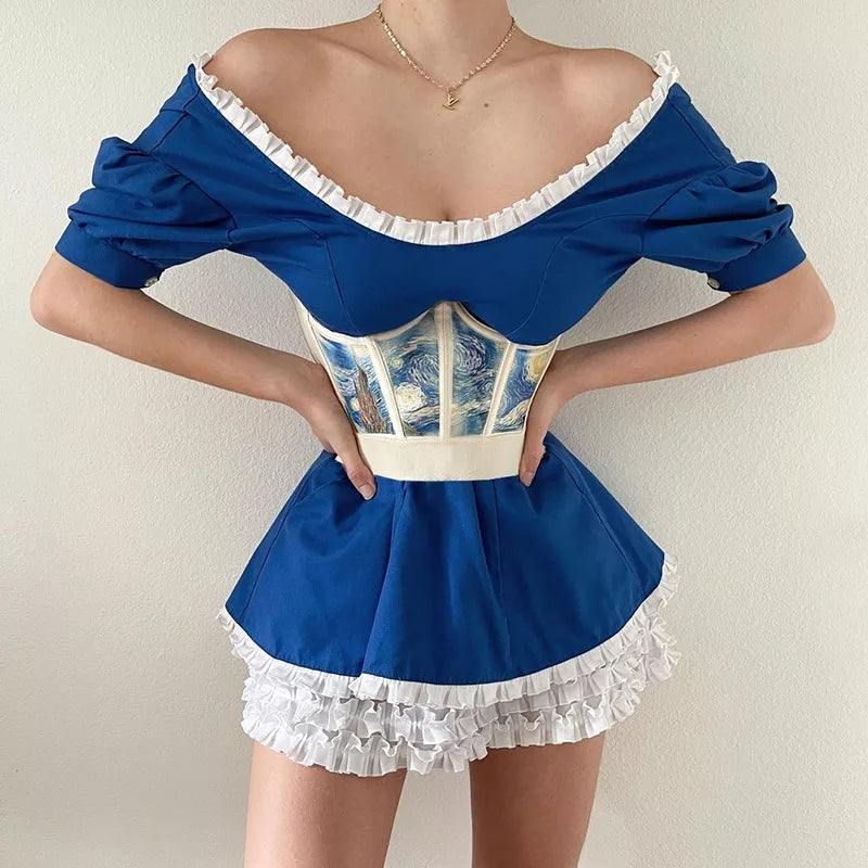 Work of Art Corset Top