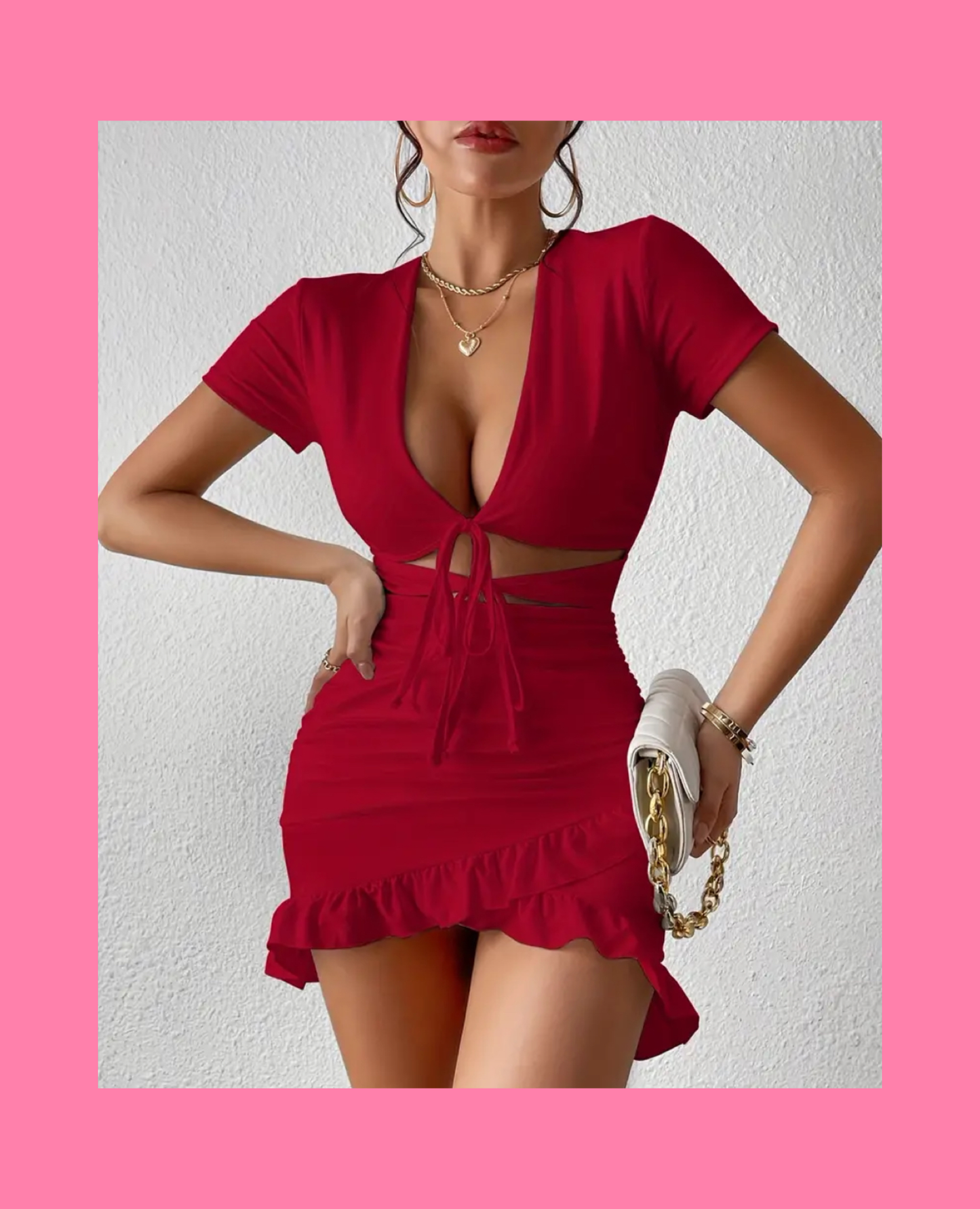 Last Call mini dress