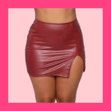 Lil Red mini skirt