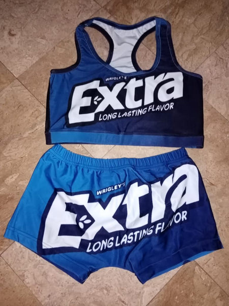 Extra 2 piece shorts set - GahdessBoutique