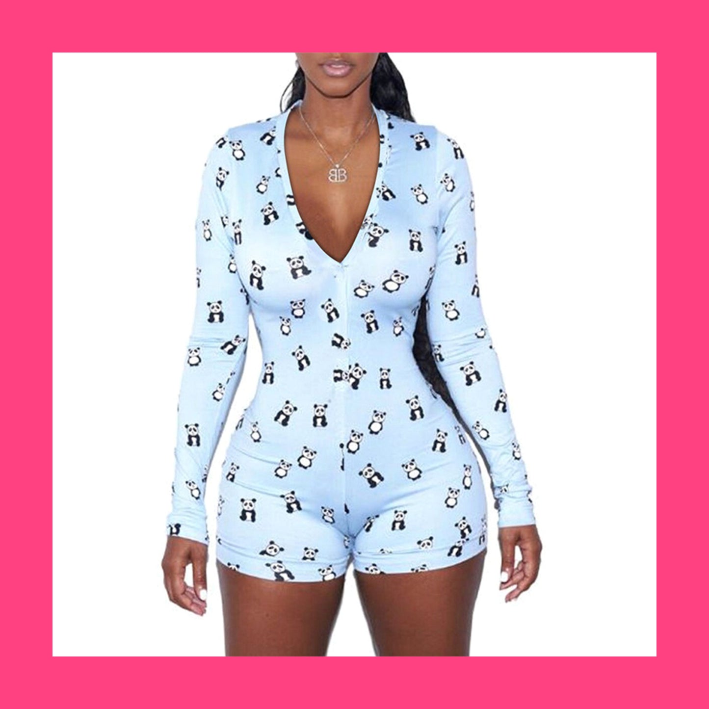 Panda Romper