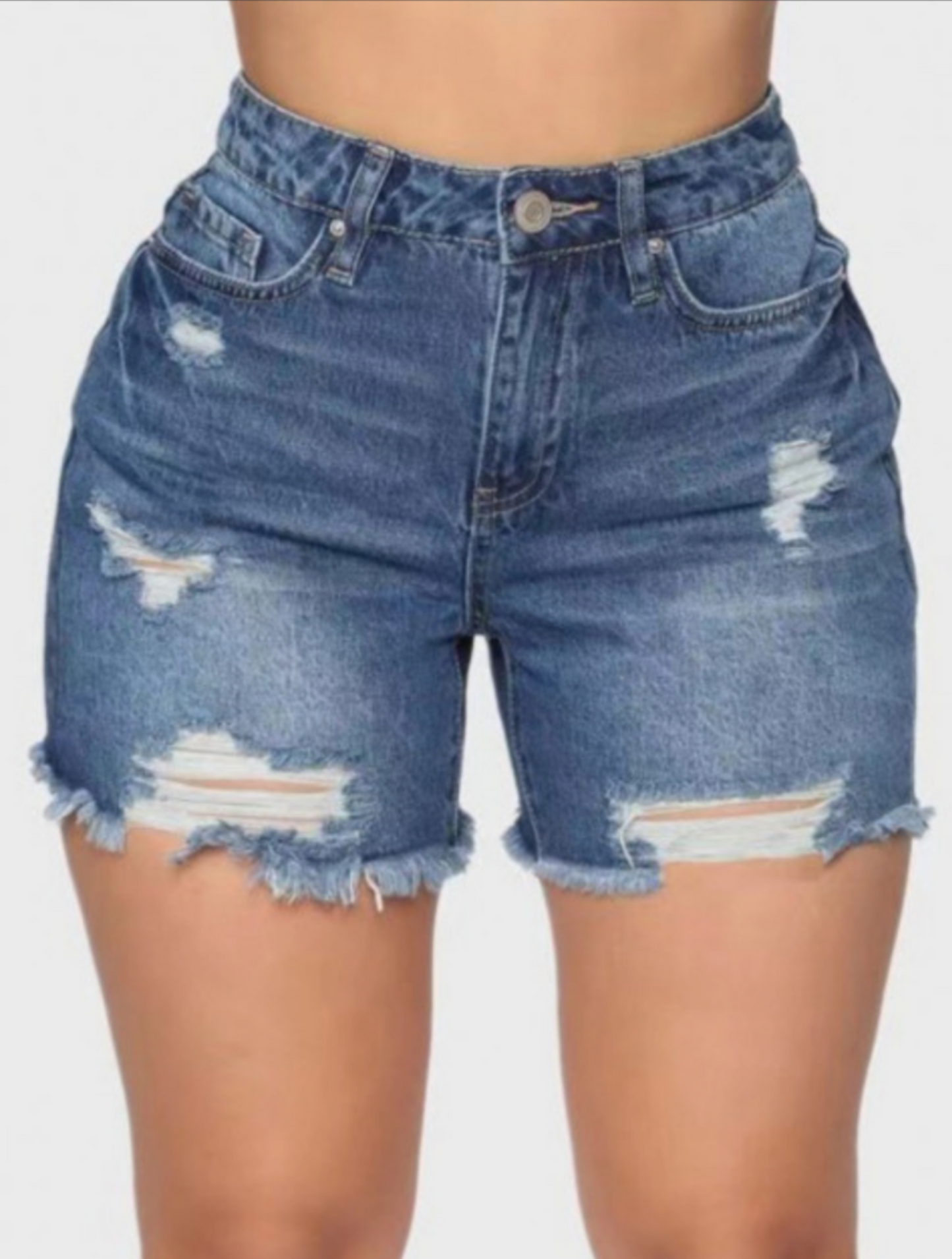 Confidence Jean shorts - GahdessBoutique