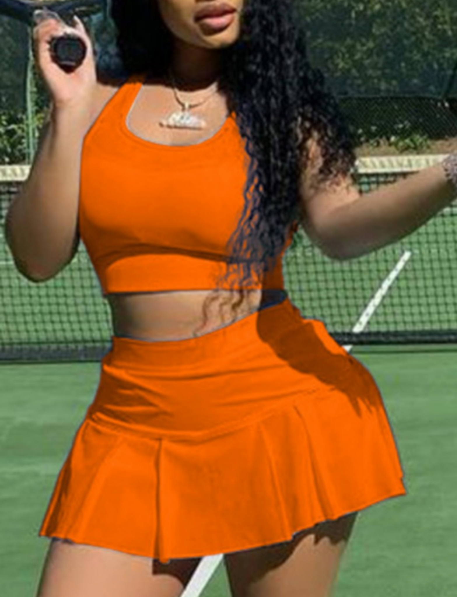 Fun Girl 2 piece skort set - GahdessBoutique