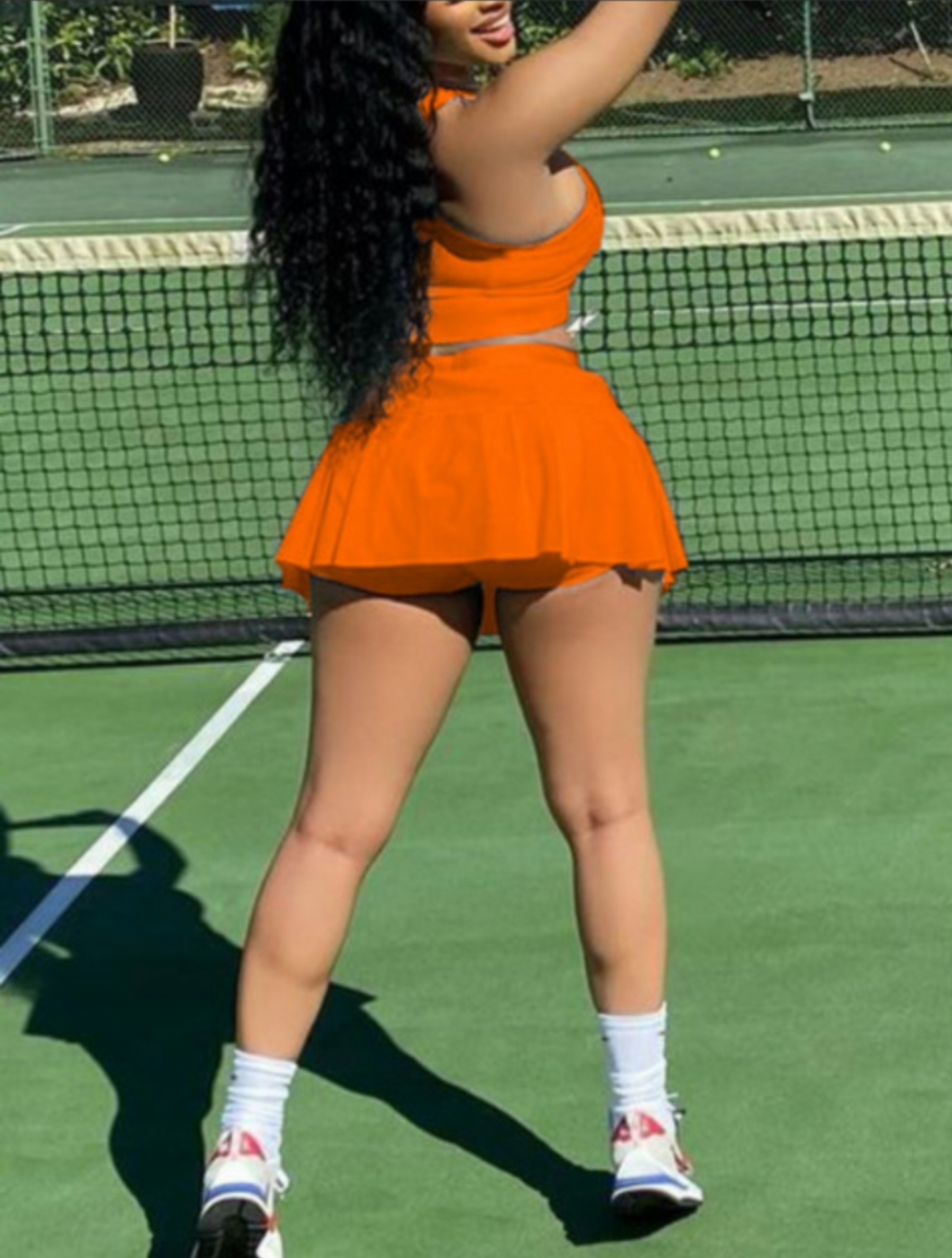 Fun Girl 2 piece skort set - GahdessBoutique