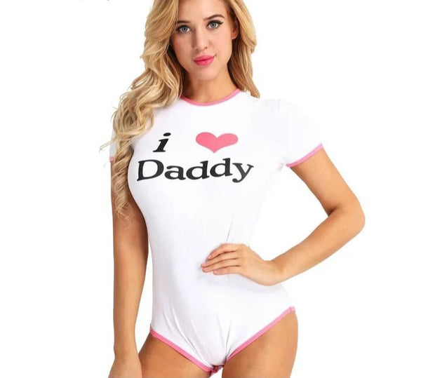 I Love Daddy romper - GahdessBoutique