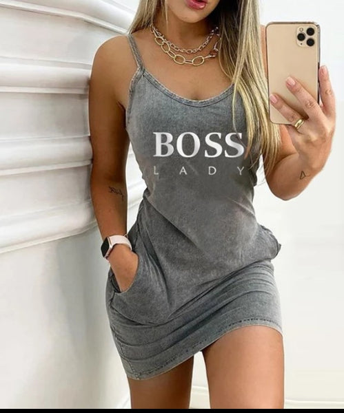 Boss Lady mini dress