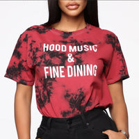 Hood Music & Fine Dining tee